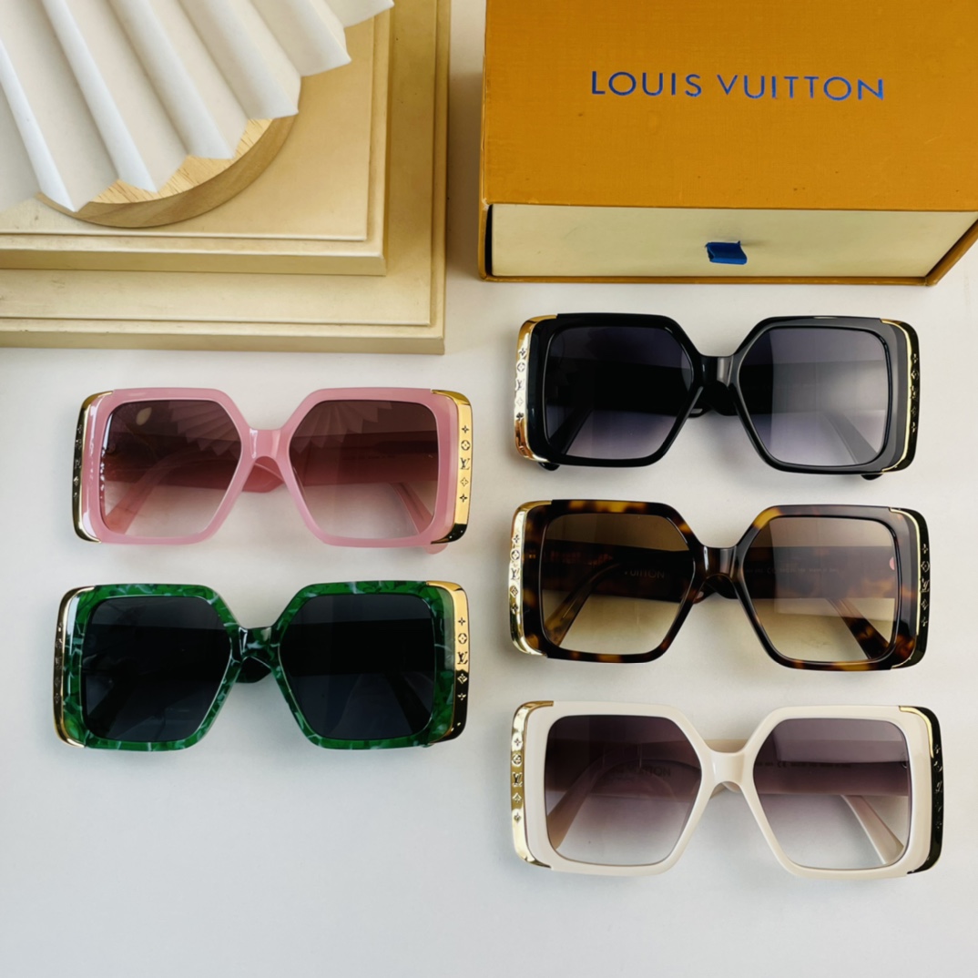 Louis Vuitton Lunettes de Soleil Z1656-004 Femme 55mm 1ut