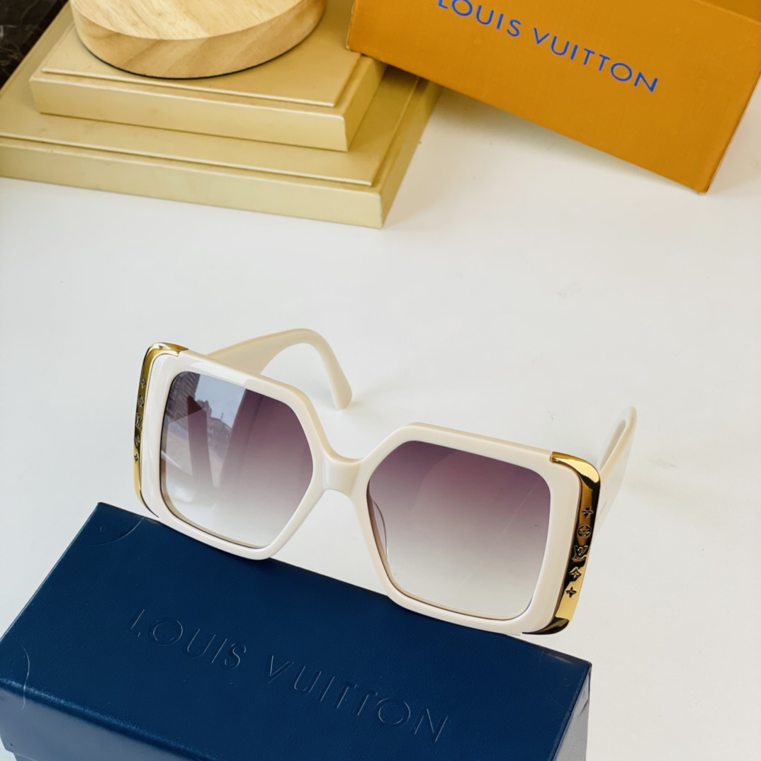 Louis Vuitton LV Moon Square Sunglasses - Women - Accessories Z1652E Z1652W  Cream - $94.40 