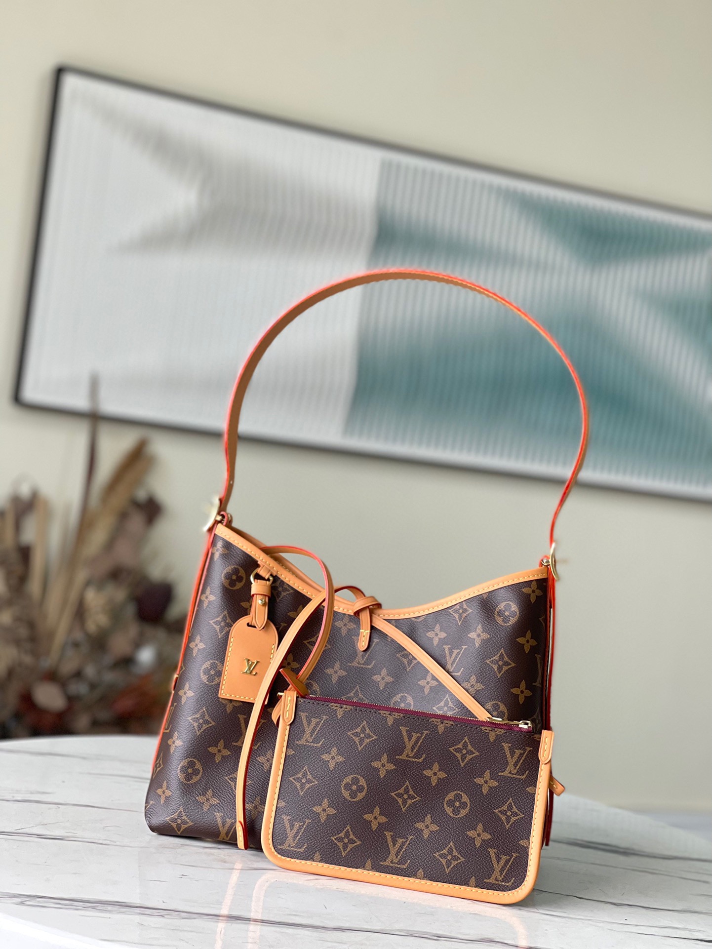 Bag Organizer for Louis Vuitton CarryAll MM Monogram (M46197) [2022 New  Model]