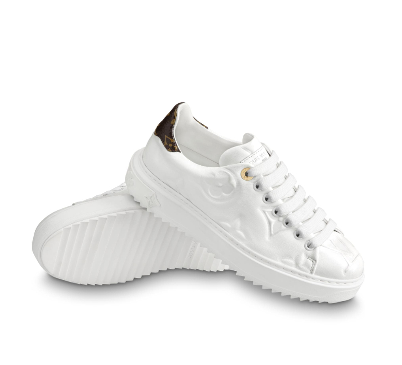 Louis Vuitton® Time Out Sneaker White. Size 41.0 in 2023