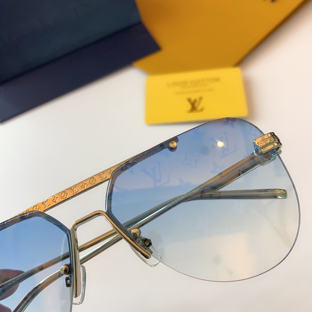 Shop Louis Vuitton 2022 SS Lv clash mask sunglasses (Z1593W