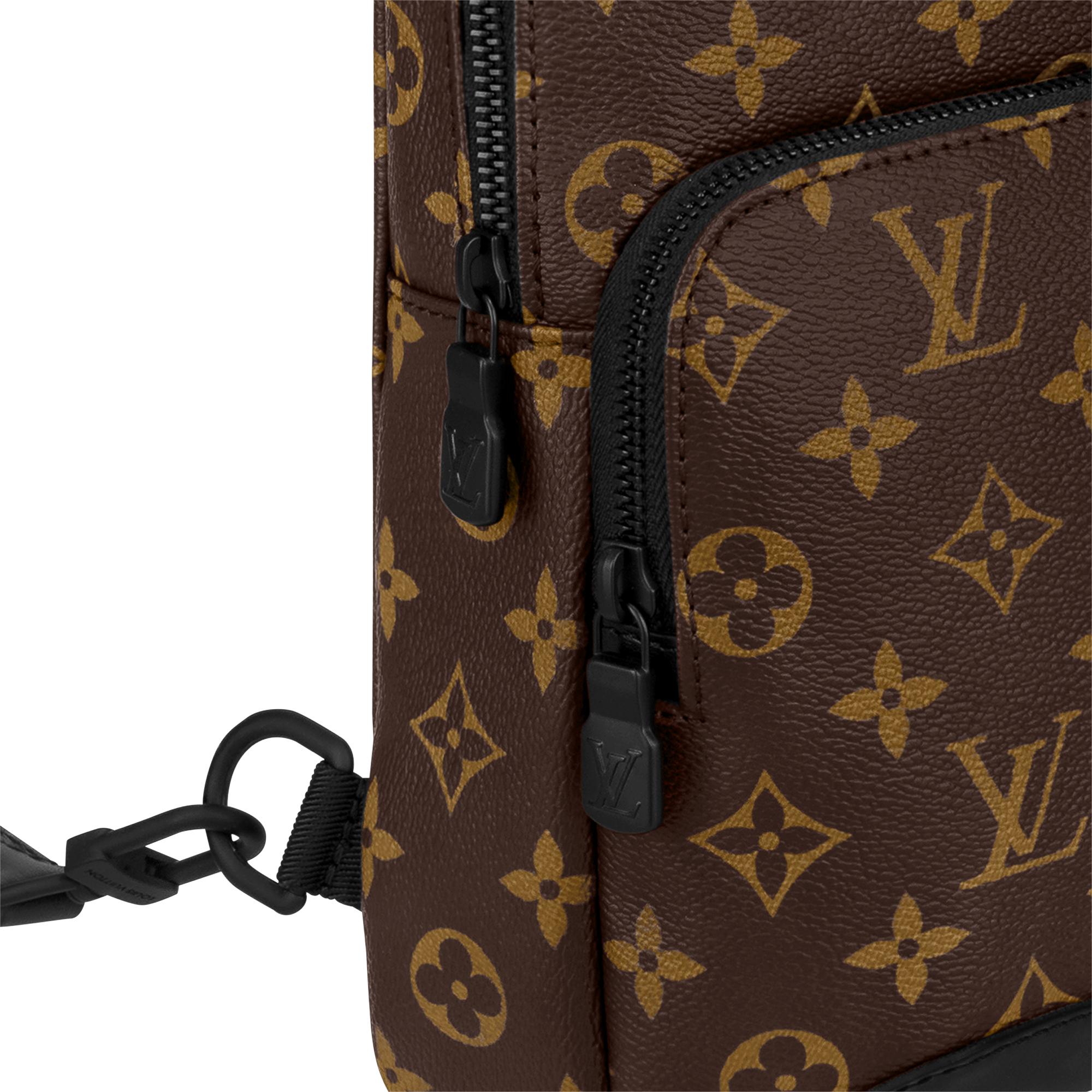 Louis Vuitton Avenue Sling Mens Monogram Bag M45897 VIRGIL Leather