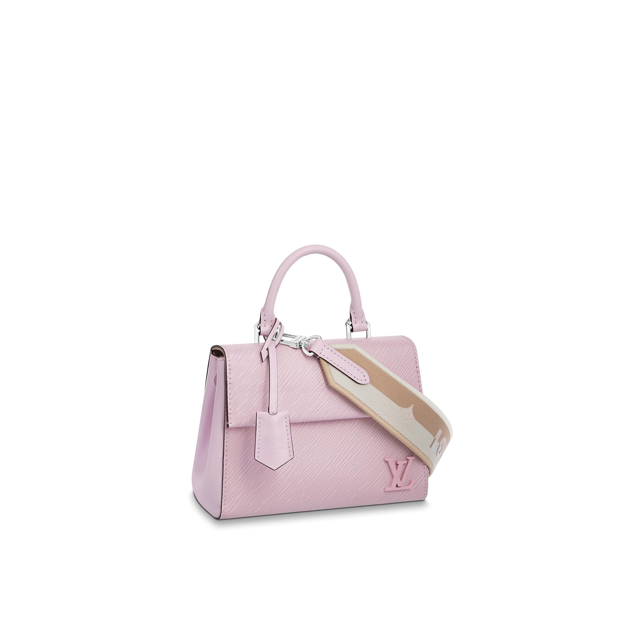 Louis Vuitton LV x YK Cluny Mini White/Red in Grained Epi Cowhide