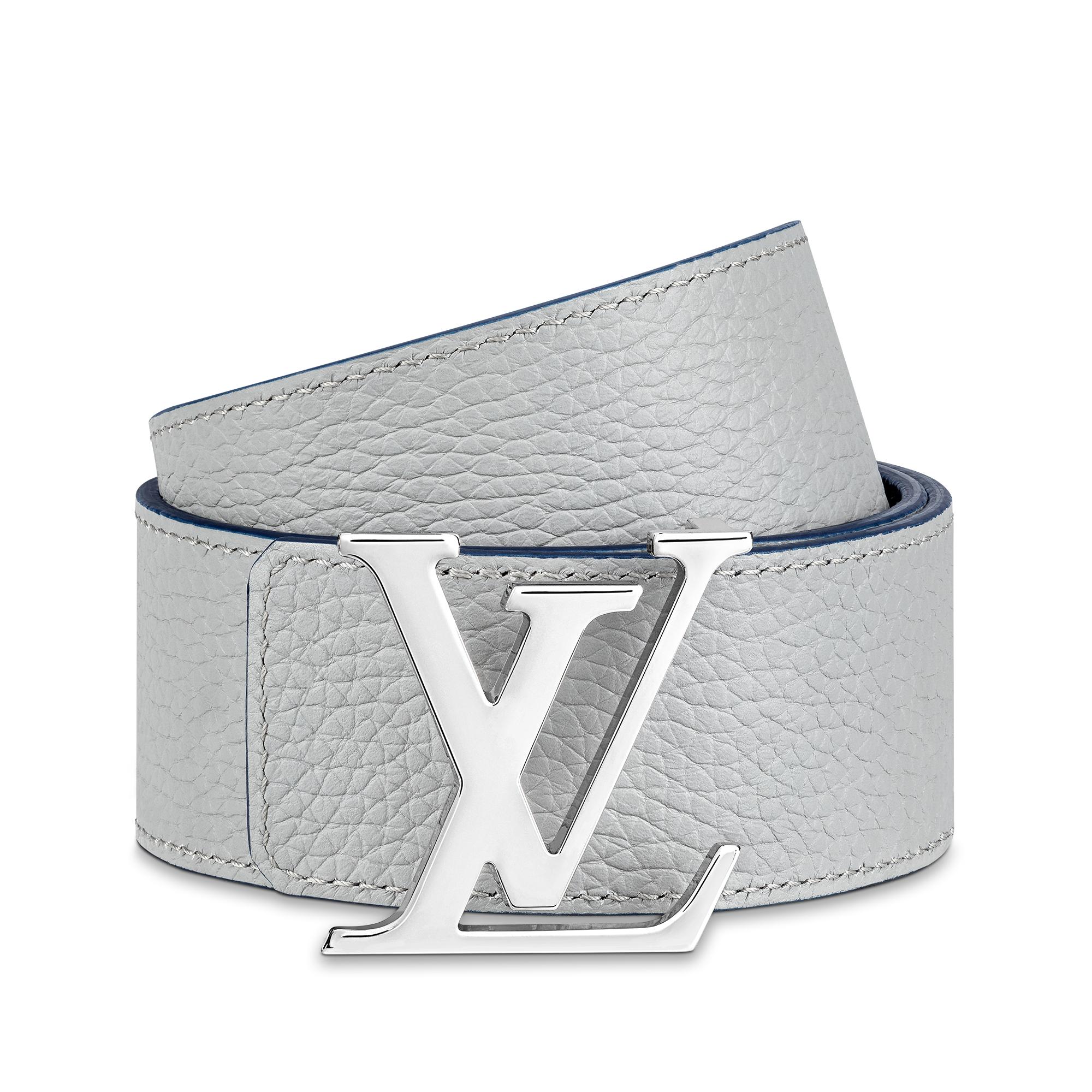 Louis Vuitton DAMIER COBALT Lv Initiales 40Mm Reversible Belt (M0087Q)