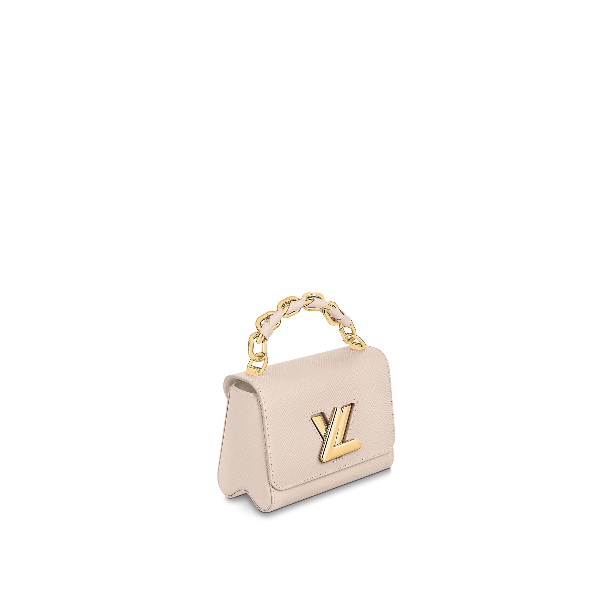 Louis Vuitton Twist Handbag Epi Leather Mini White 121292236