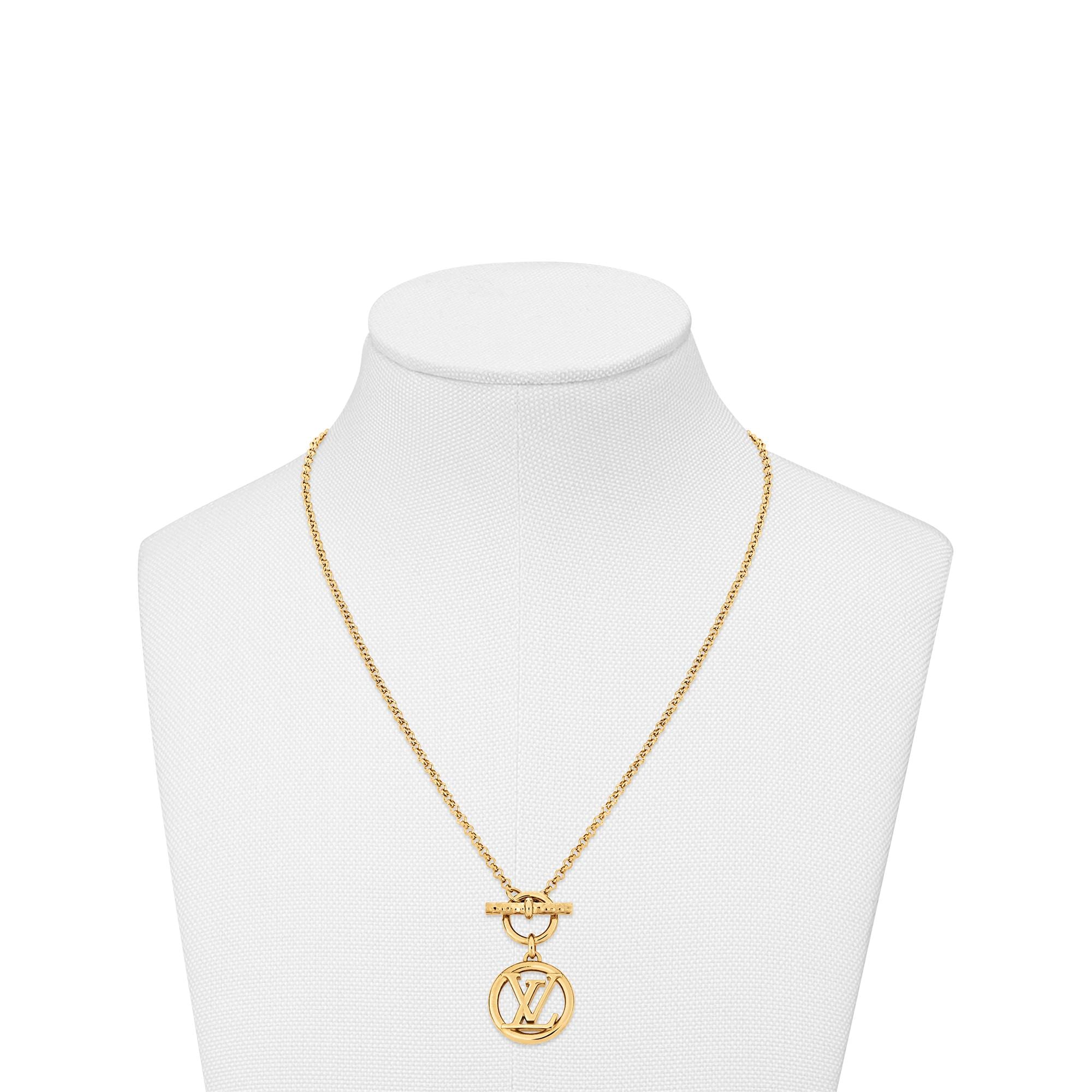 Louis Vuitton Baby louise necklace (M00598)