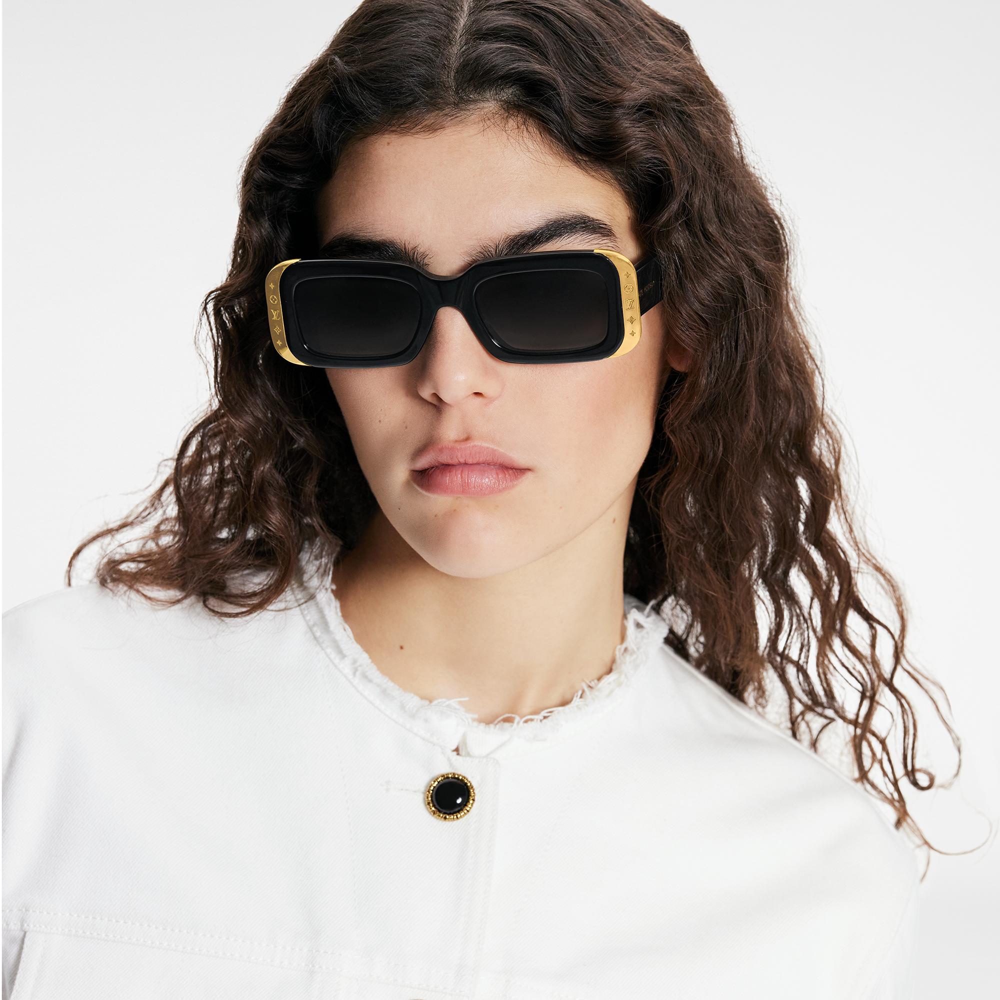 3D model Louis Vuitton LV Moon Rectangular Sunglasses VR / AR