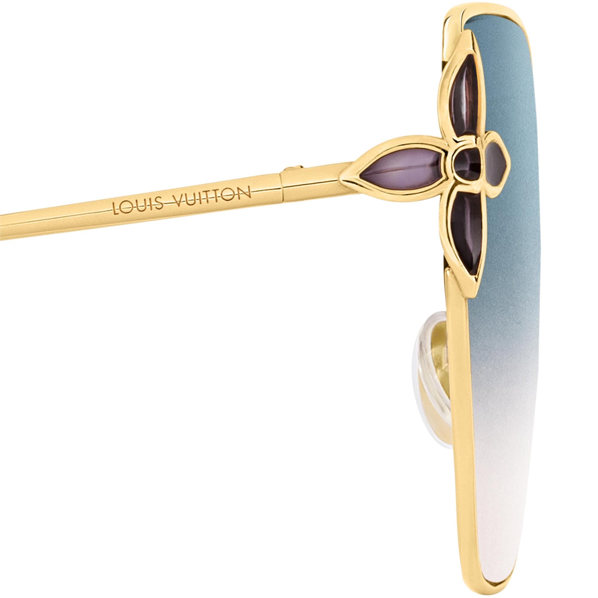 Louis Vuitton MONOGRAM The lv pilot anti-blue light glasses (Z1634U)
