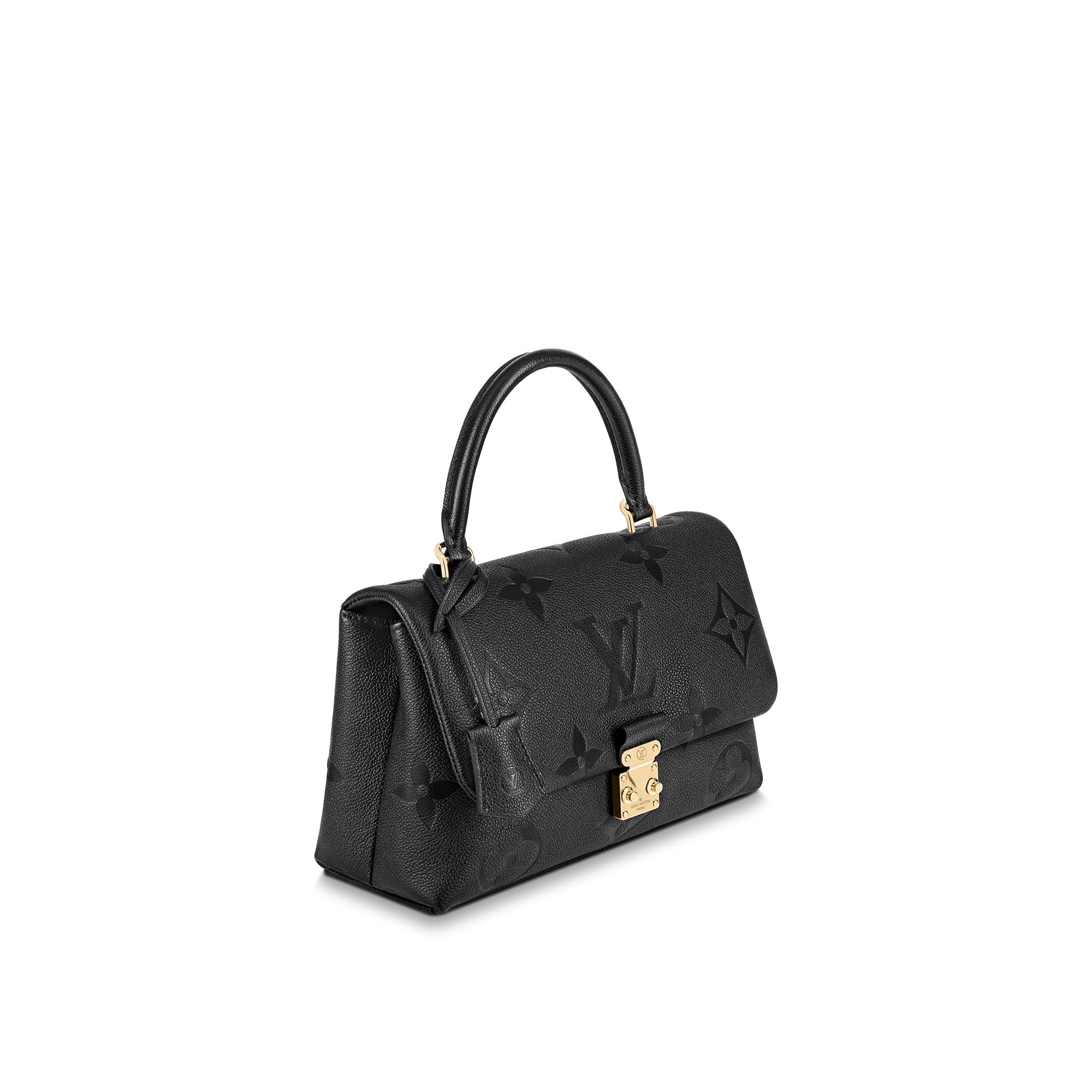 M45976 Louis Vuitton Monogram Empreinte Madeleine MM Handbag-Cream