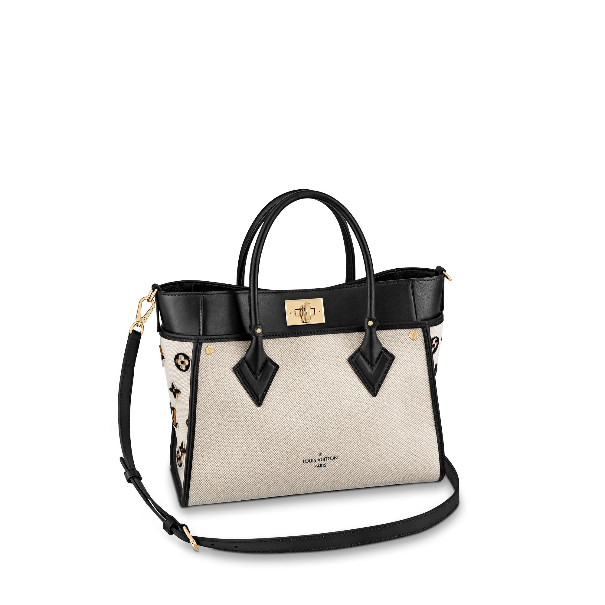 Shop Louis Vuitton 2022-23FW On my side mm tote bag (M58485