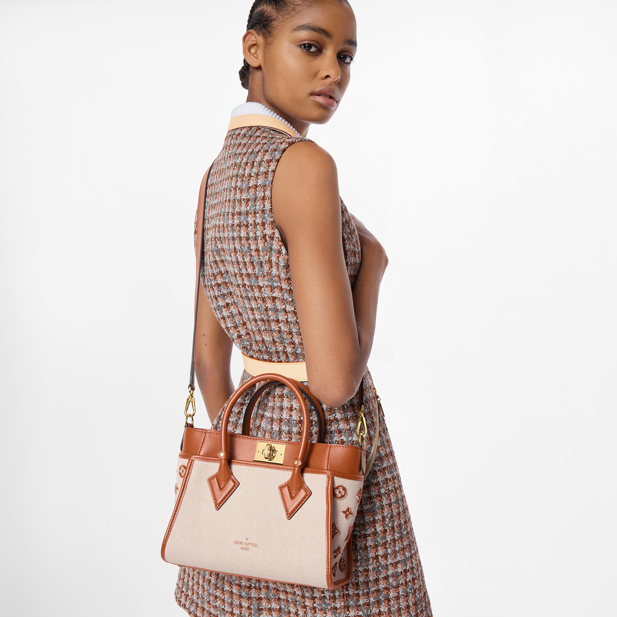 Louis Vuitton® On My Side  Women handbags, Leather, Louis vuitton